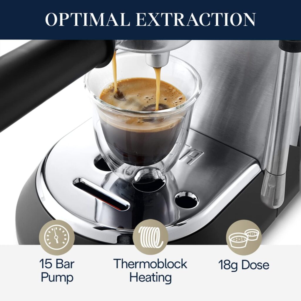 DeLonghi EC885M Dedica Arte Espresso Machine,35 Fluid Ounces DeLonghi EC885M Dedica Arte Espresso Machine,35 Fluid Ounces