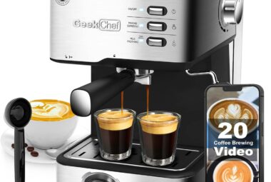 Geek Chef Espresso Machine