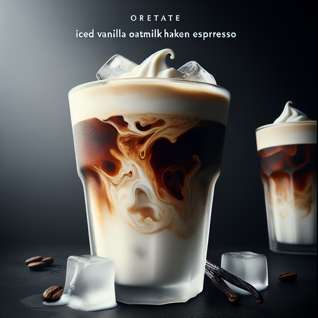 Iced Vanilla Oatmilk Shaken Espresso Iced Vanilla Oatmilk Shaken Espresso