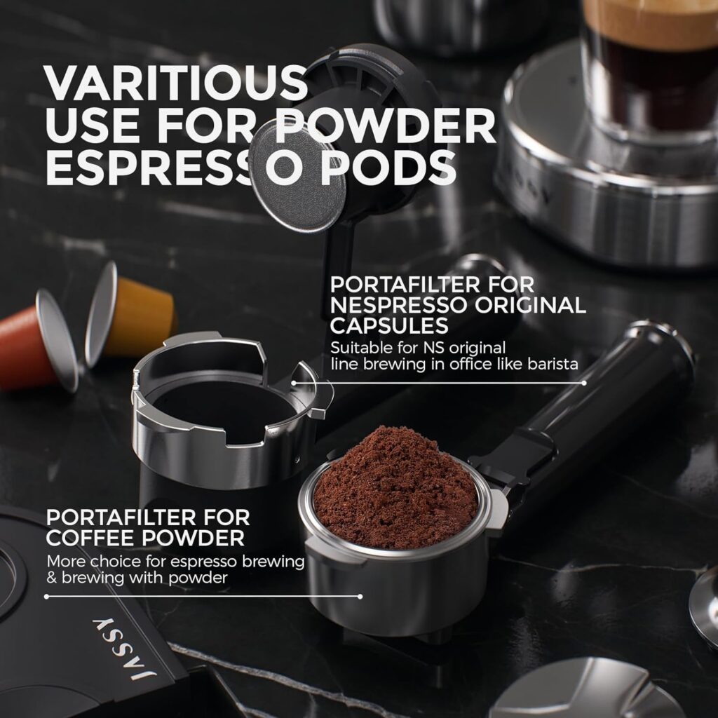 JASSY Espresso Maker Latte Makers 20 Bar Grinder JASSY Espresso Maker Latte Makers 20 Bar Grinder