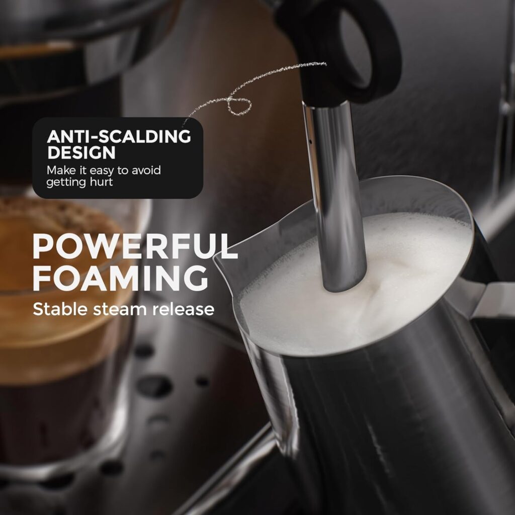 JASSY Espresso Maker Latte Makers 20 Bar Grinder JASSY Espresso Maker Latte Makers 20 Bar Grinder