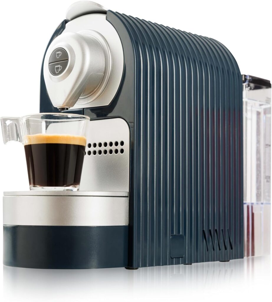 Mixpresso Espresso Machine for Nespresso Compatible Capsule, Single Serve Coffee Maker Programmable for Espresso Pods, Premium Italian 19 Bar High Pressure Pump 27oz 1400w Blue Coffee Maker Mixpresso Espresso Machine for Nespresso Compatible Capsule, Single Serve Coffee Maker Programmable for Espresso Pods, Premium Italian 19 Bar High Pressure Pump 27oz 1400w Blue Coffee Maker