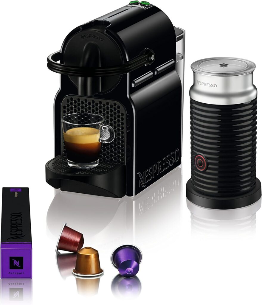 Nespresso Inissia Espresso Machine by DeLonghi,24 oz, Black Nespresso Inissia Espresso Machine by DeLonghi,24 oz, Black