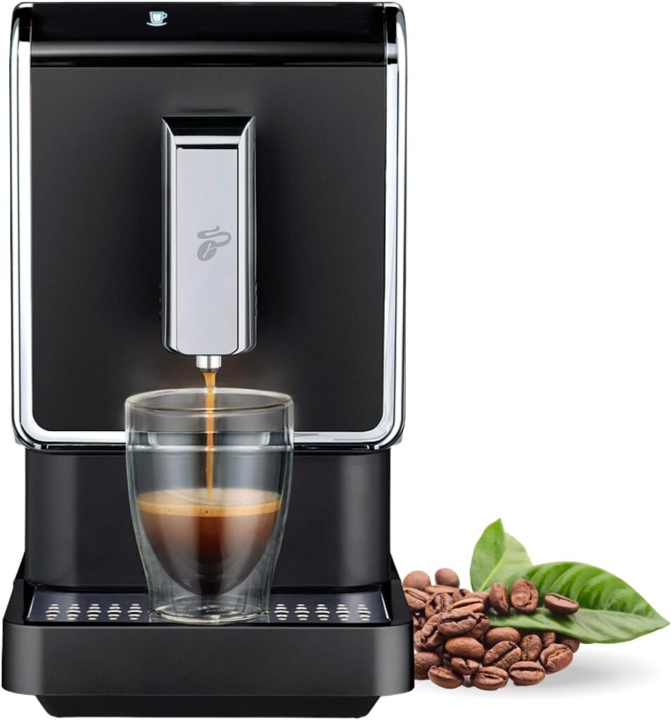Tchibo Single Serve Coffee Maker - Automatic Espresso and Coffee Machine - Built-in Grinder, No Coffee Pods Needed Tchibo Single Serve Coffee Maker - Automatic Espresso and Coffee Machine - Built-in Grinder, No Coffee Pods Needed