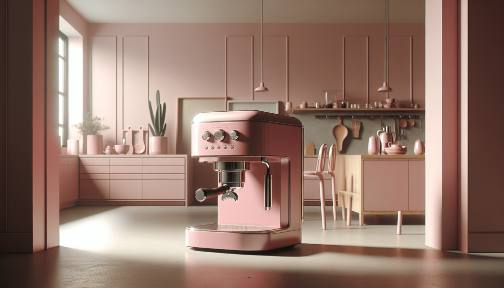 The Charm of a Pink Espresso Machine