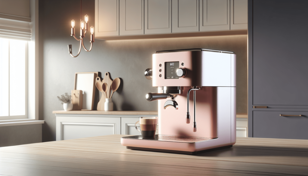 The Charm of a Pink Espresso Machine