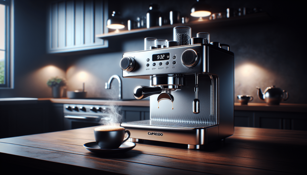 Capresso 117.05 Stainless Steel Pump Espresso and Cappuccino Machine EC50, Black/Stainless Capresso 117.05 Stainless Steel Pump Espresso and Cappuccino Machine EC50, Black/Stainless