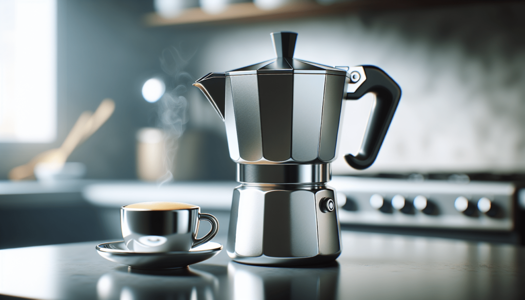 Easyworkz Diego Stovetop Espresso Maker Stainless Steel Italian Coffee Machine Maker 12Cup 17.5 oz Induction Moka Pot