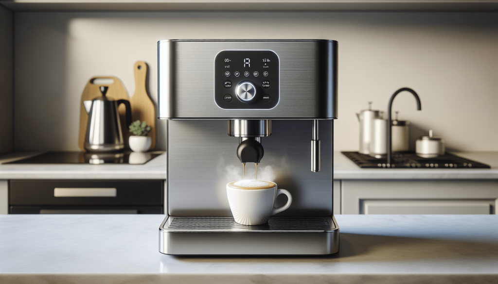 Gourmia 15-Bar Espresso Maker with Powerful Frothing Wand with 1.2L Removable Water Reservoir, Black Gourmia 15-Bar Espresso Maker with Powerful Frothing Wand with 1.2L Removable Water Reservoir, Black