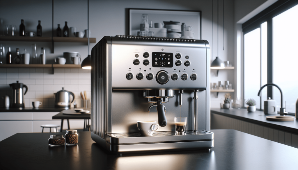 Chefman 6-in-1 Espresso Machine with Built-In Milk Frother, 15-BAR Pump, Digital Display, One-Touch Single or Double Shot for Cappuccinos and Lattes, XL 1.8-L Water Reservoir, Stainless Steel