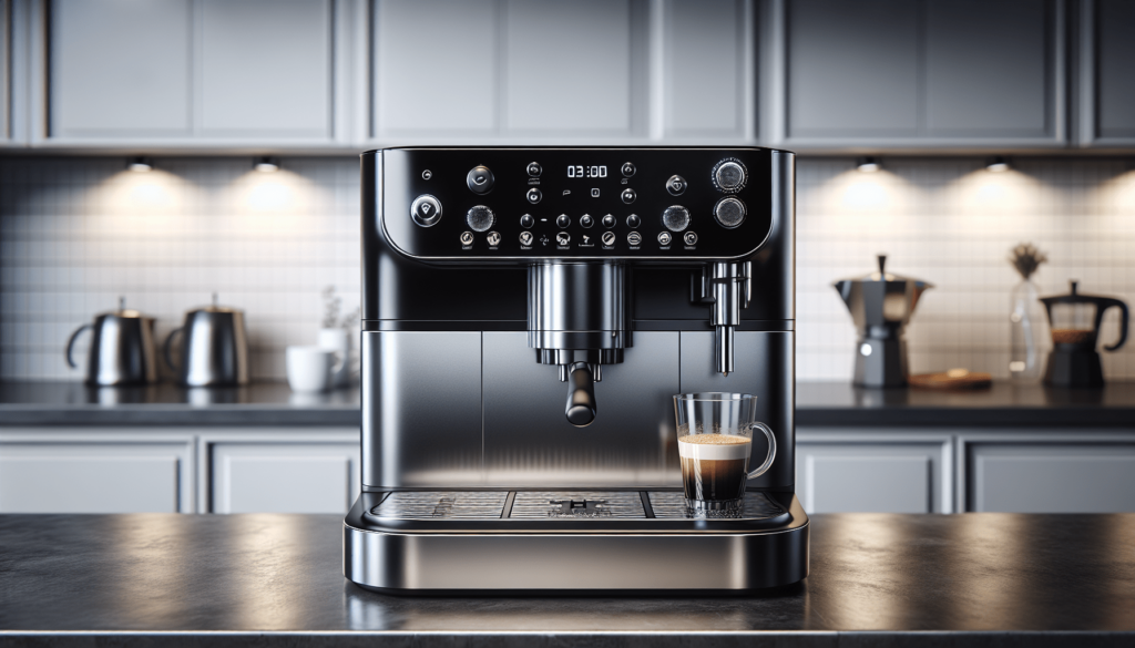 Chefman 6-in-1 Espresso Machine with Built-In Milk Frother, 15-BAR Pump, Digital Display, One-Touch Single or Double Shot for Cappuccinos and Lattes, XL 1.8-L Water Reservoir, Stainless Steel