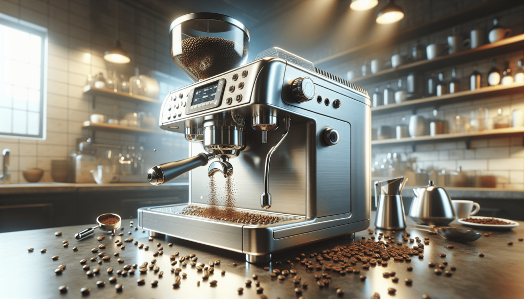 Espresso Machine with Grinder, Coffee and Espresso Maker Combo All in One Coffee Machine, 20 Bar Cafe Espresso Machine with Milk Frother for Latte Cappuccino, 2.8L Water Tank, 58MM Portafilter