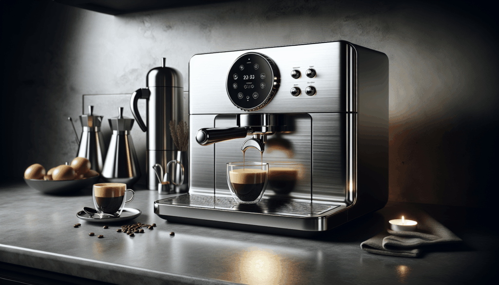 LOR Barista System Coffee and Espresso Machine Combo with Frother, Matte Black
